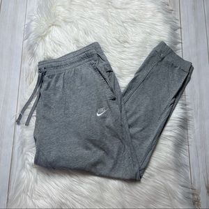 Nike Mens Light Weight Joggers Sweatpants Grey